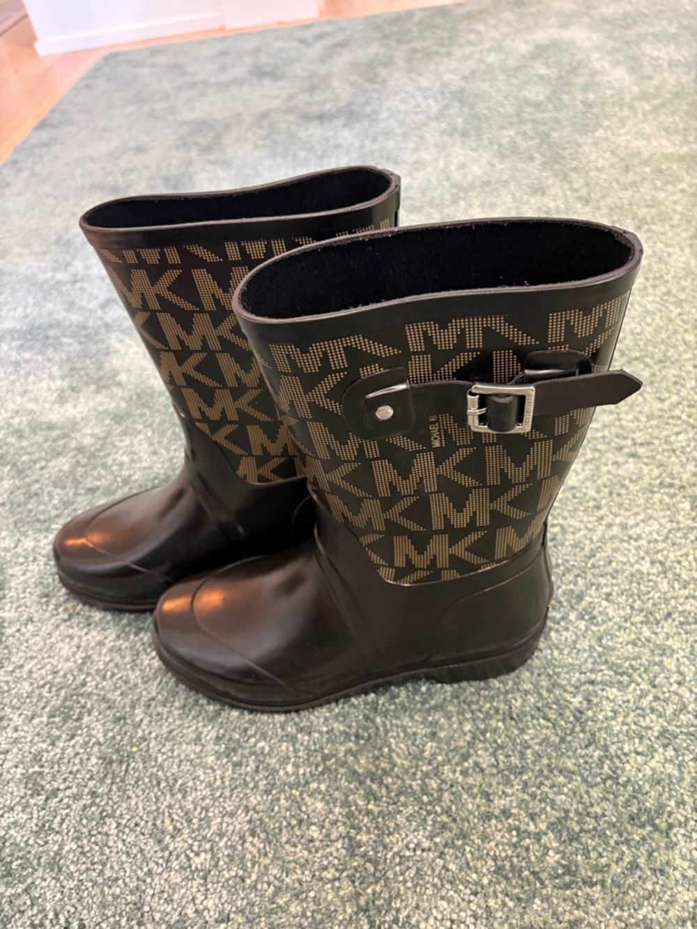 Michael Kors Black Winter Rain Boots
